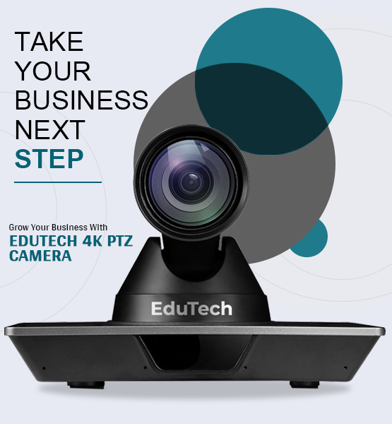 Edutech 4K PTZ Camera 12X optical zoom