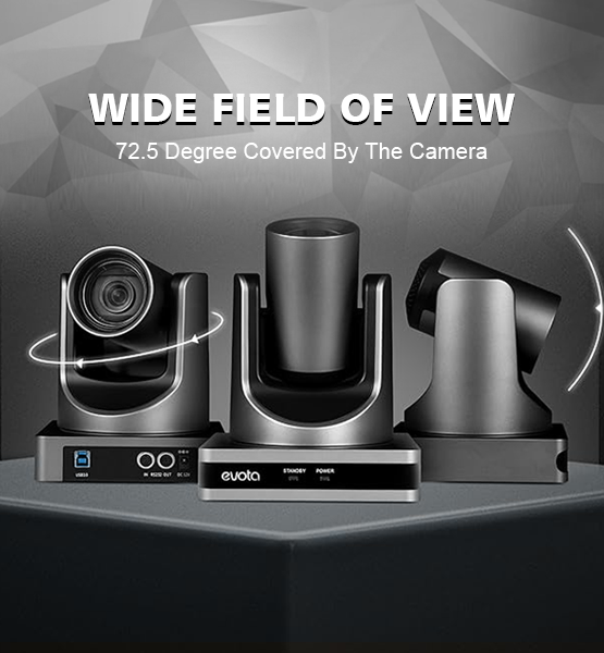 Evota 12X Ultra HD Camera Top View