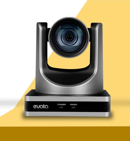 Evota 12X Ultra HD PTZ Camera Side View