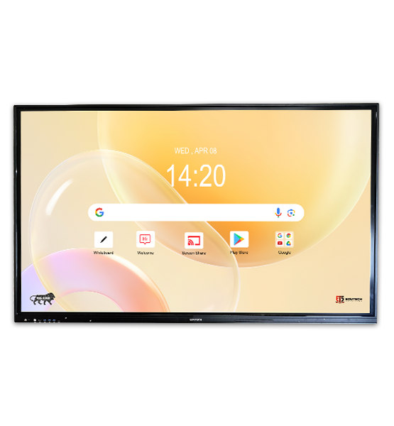 Edutech EDLA AI Smartboard Android 16 Side View