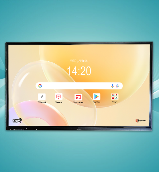 Interactive flat panel for classroom teaching