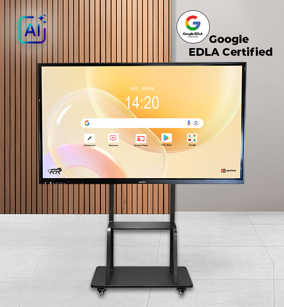 4K UHD smartboard for schools and colleges
