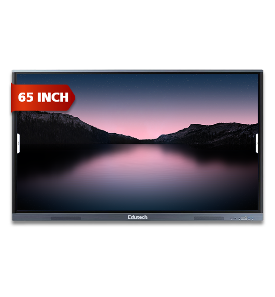 Edutech 65 Inch Interactive Flat Panel Smart Board for Classroom Teaching