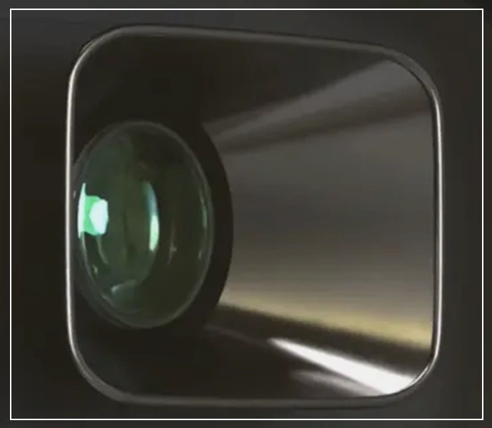 AI-powered 48MP 4K camera integrated into interactive flat panel