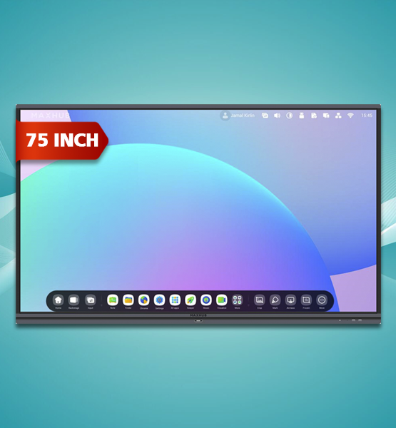 MaxHub Interactive Flat Panel 75 Inch Side View