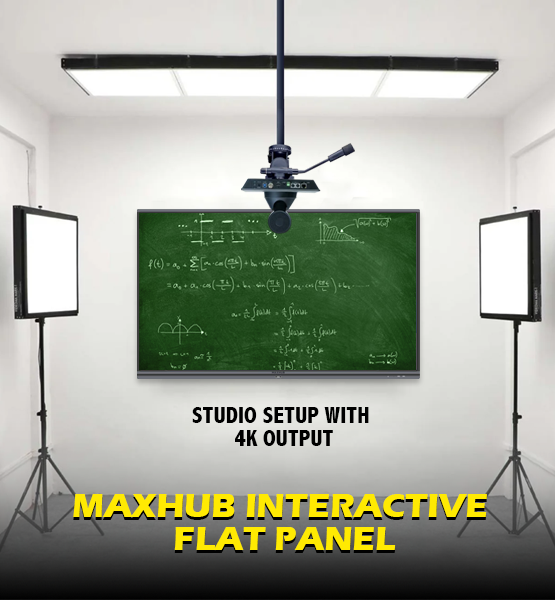 MaxHub Interactive Flat Panel 86 Inch Detail View