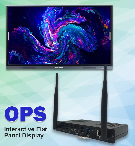 OPS SRX900 Ports and Connectivity for Interactive Flat Panels