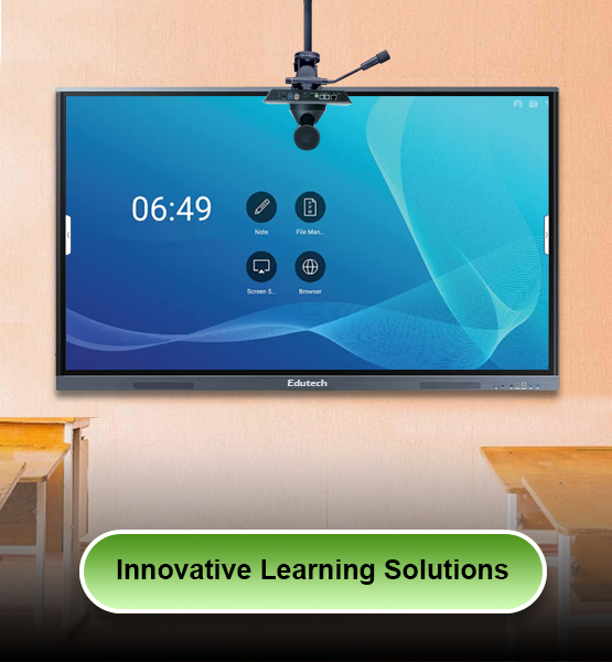 Online teaching studio with HD camera and lighting arrangement